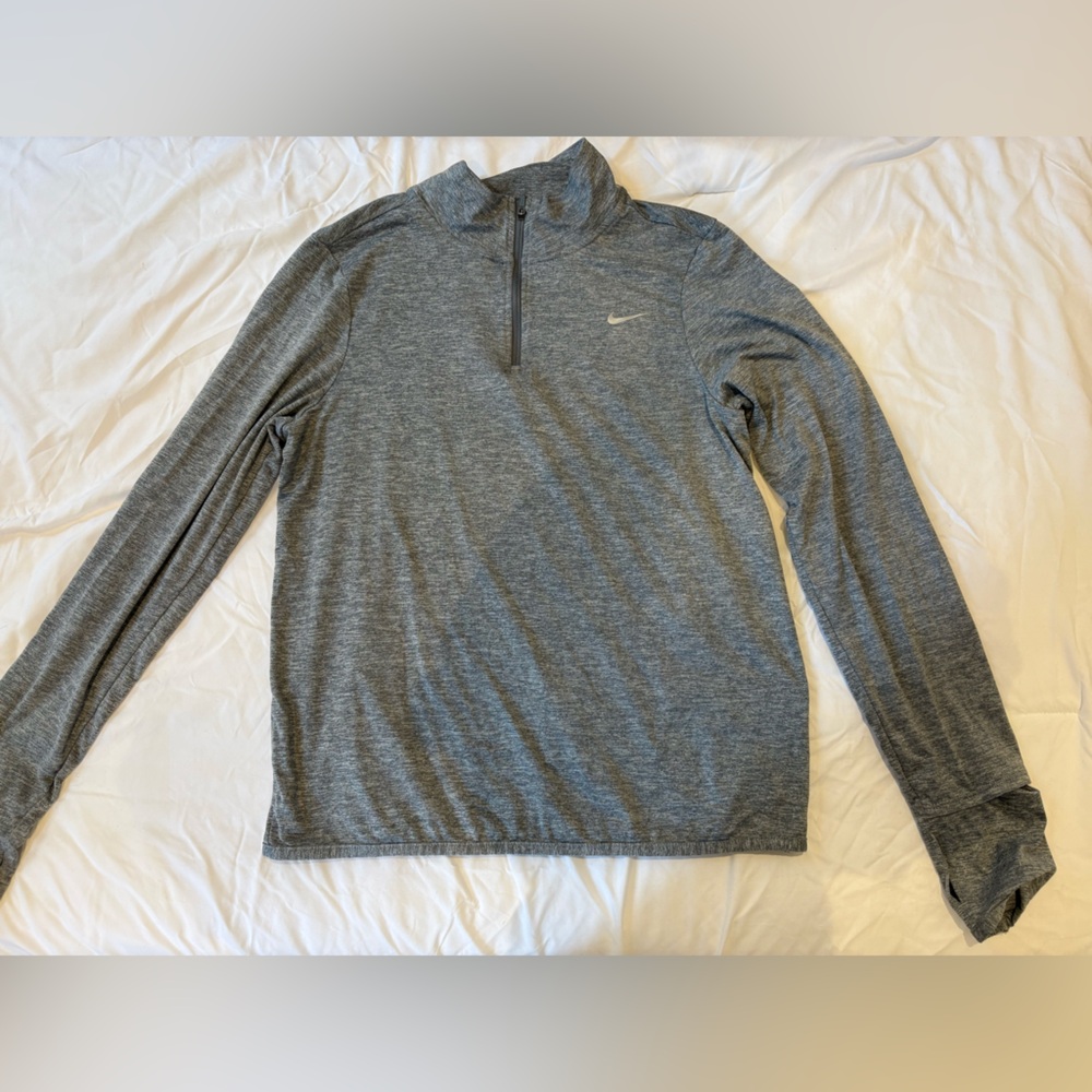 Nike Gray Long Sleeve Pullover